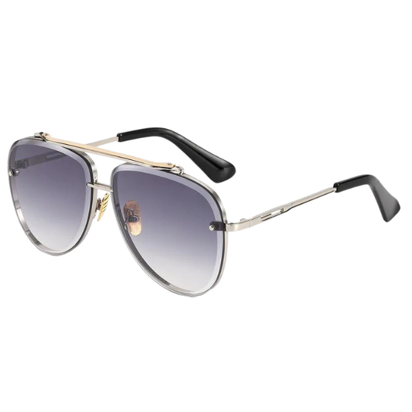 Navy Aviator Sunglasses