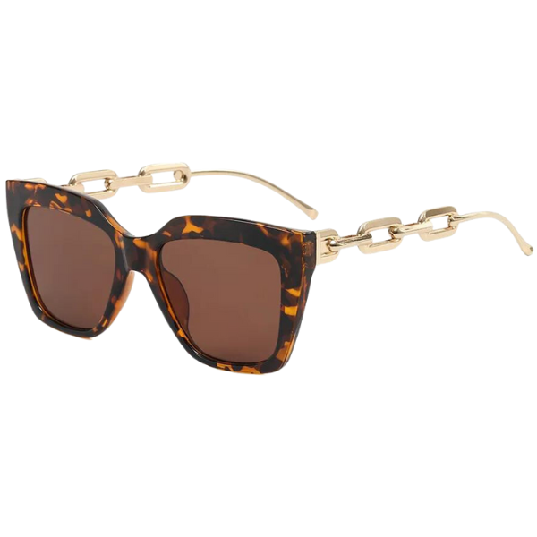 Womens Brown Sunglasses