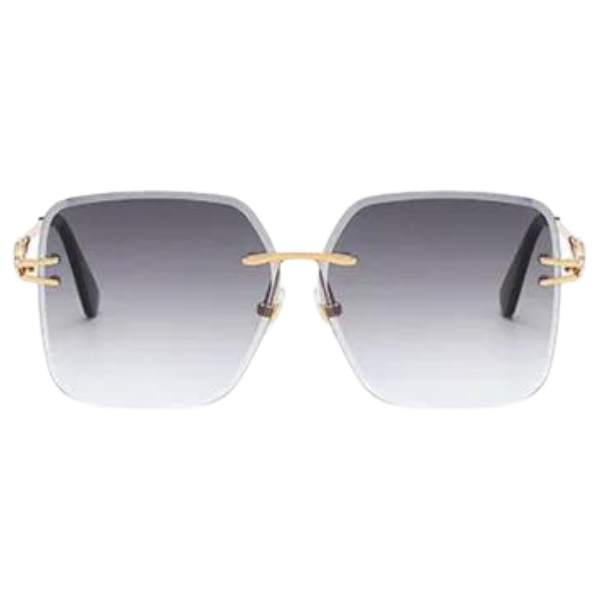 Navy Square Sunglasses