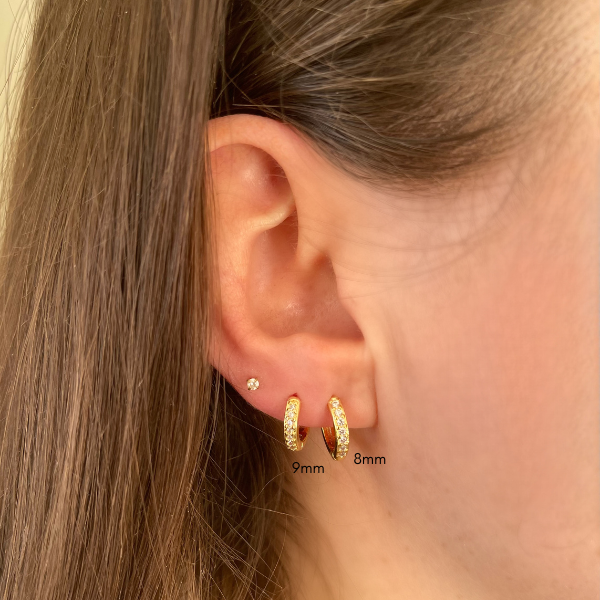 Gold Hoop Earrings