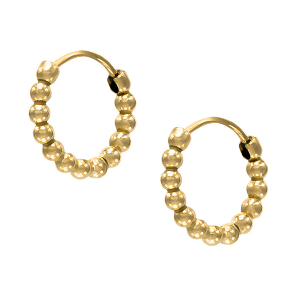 Gold Hoop Earrings