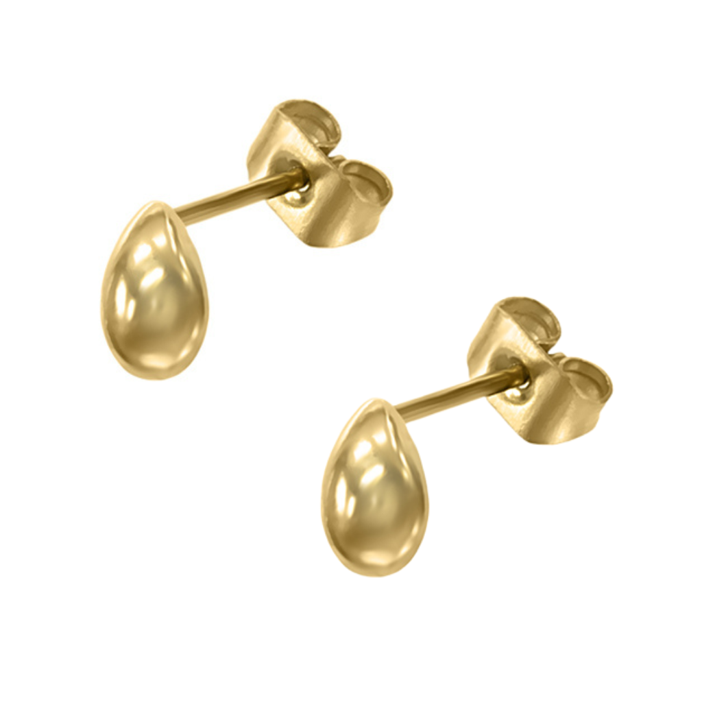 Gold Stud Earrings