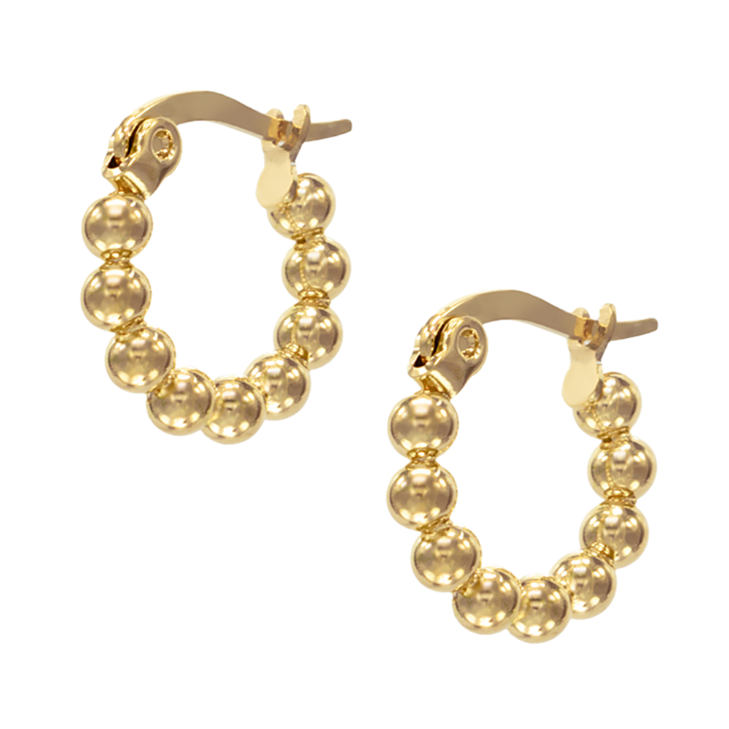 Gold Hoop Earrings