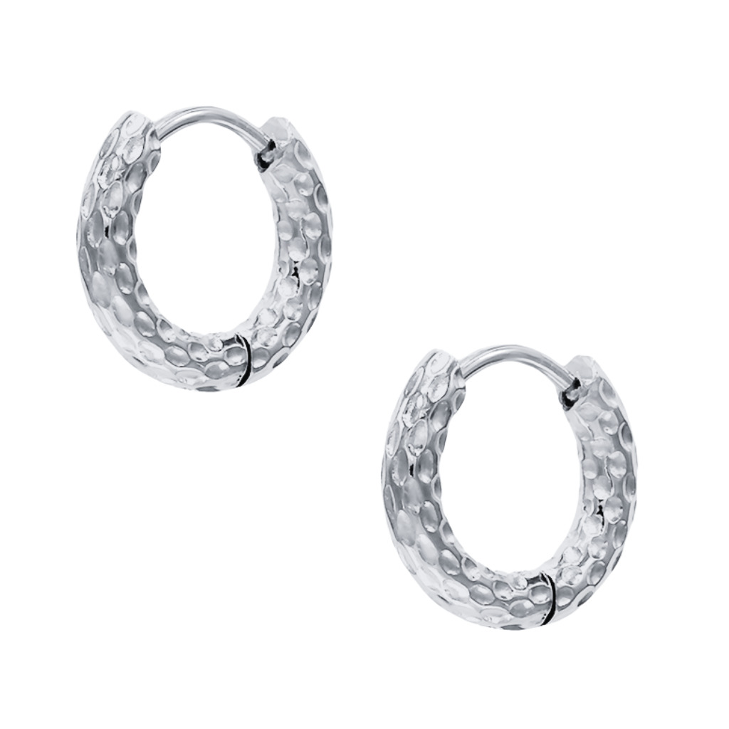 Silver Hoop Earrings